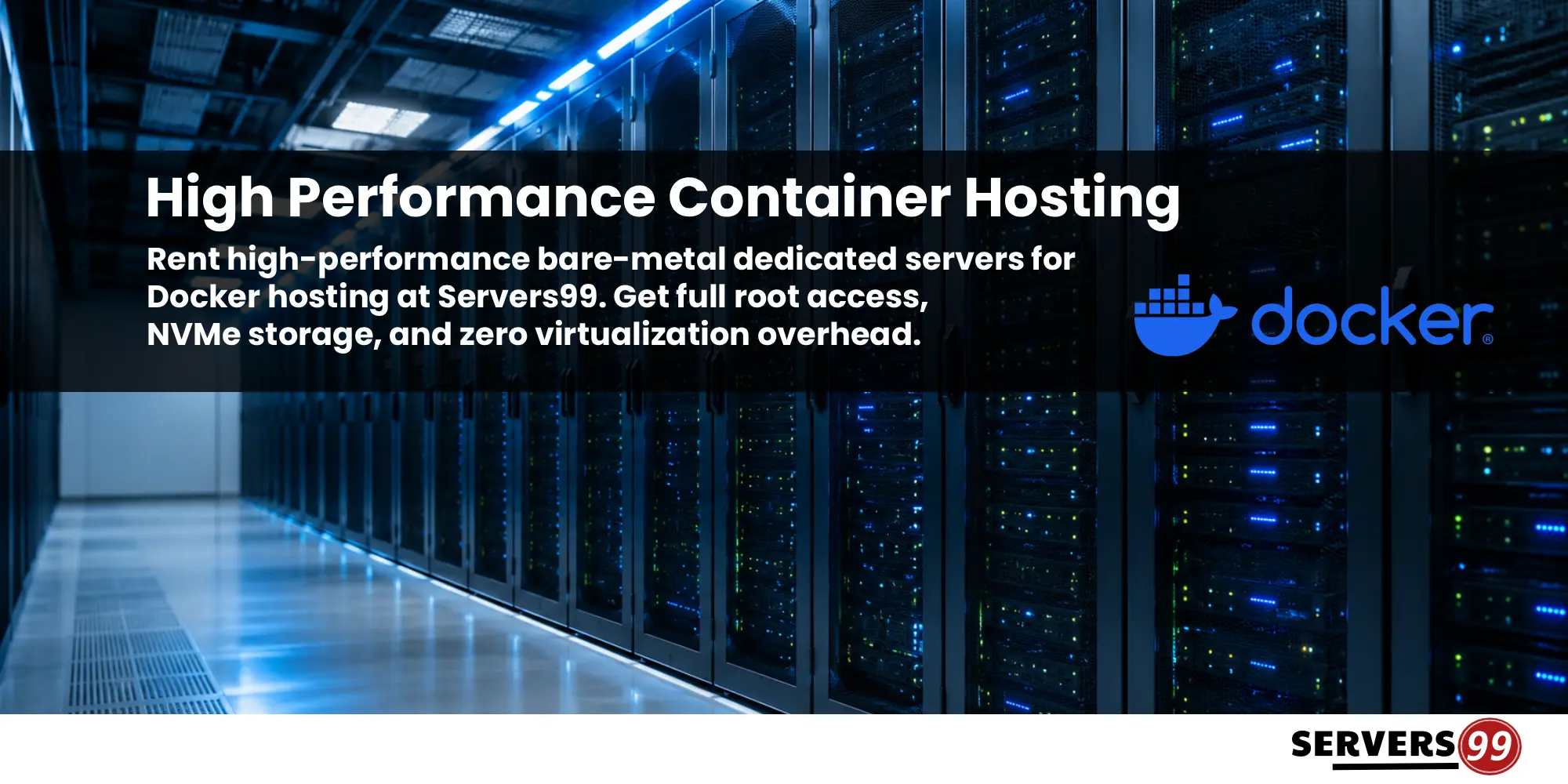 Rent Docker Dedicated Servers | Bare Metal Hosting - Servers99