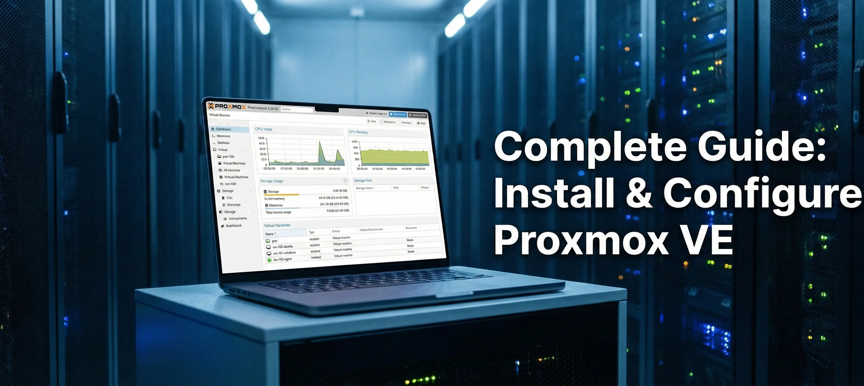 How to Install & Configure Proxmox VE (Complete Guide)